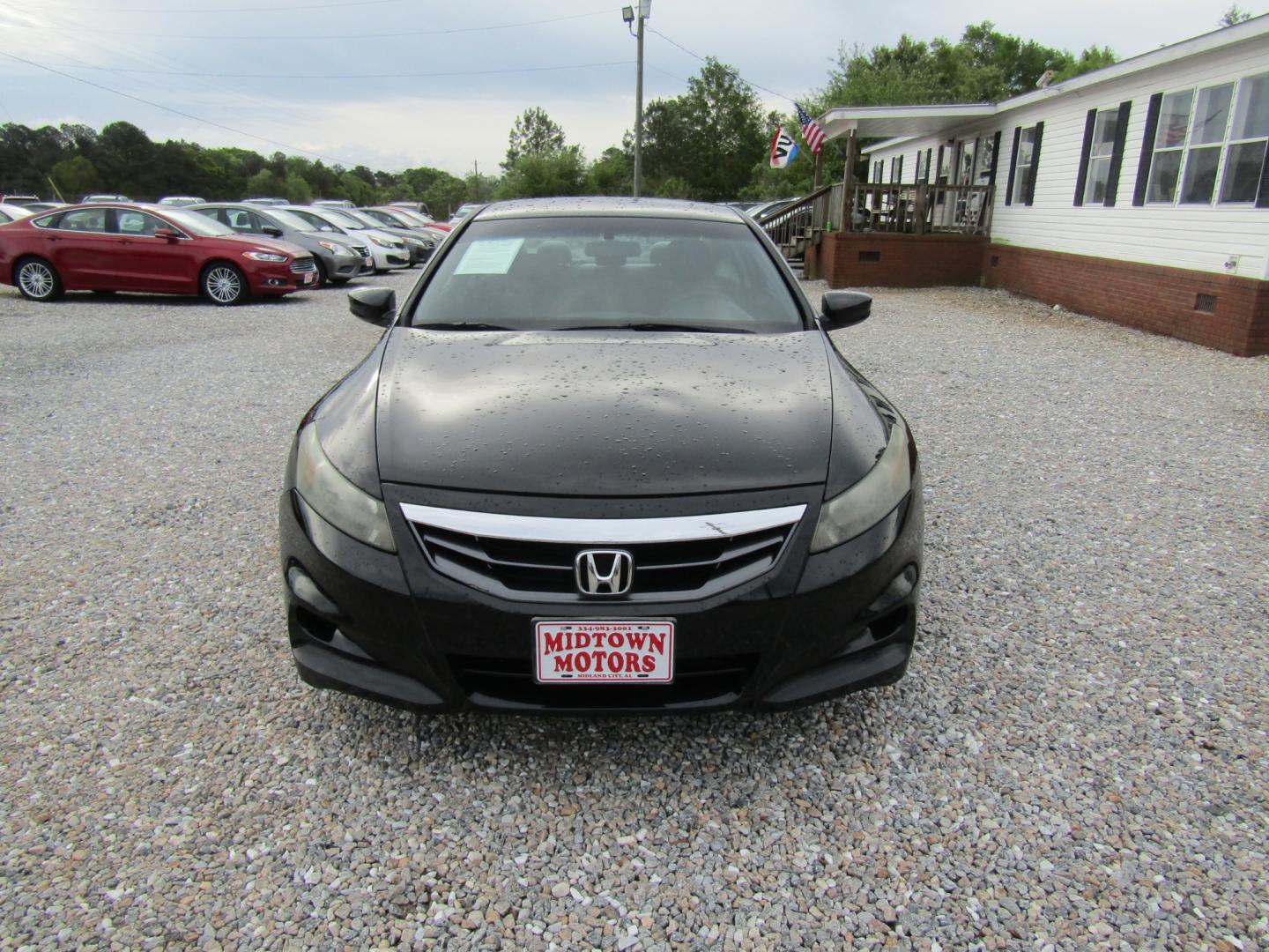 2012 Black /Black Honda Accord LX-S Coupe AT (1HGCS1B34CA) with an 2.4L L4 DOHC 16V engine, Automatic transmission, located at 15016 S Hwy 231, Midland City, AL, 36350, (334) 983-3001, 31.306210, -85.495277 - Photo#1